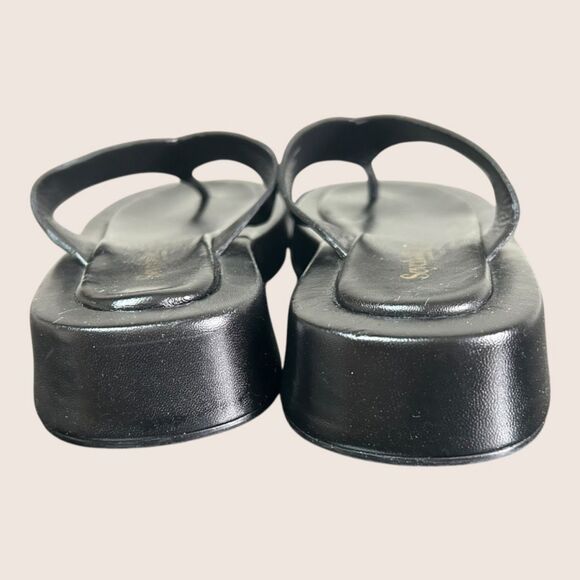 Seychelles Black Women's Sandals - Picture 6 of 9